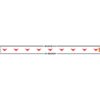 WHITE ARROW DOWN - 800MM X 80MM SOCIAL DISTANCING STRIPS