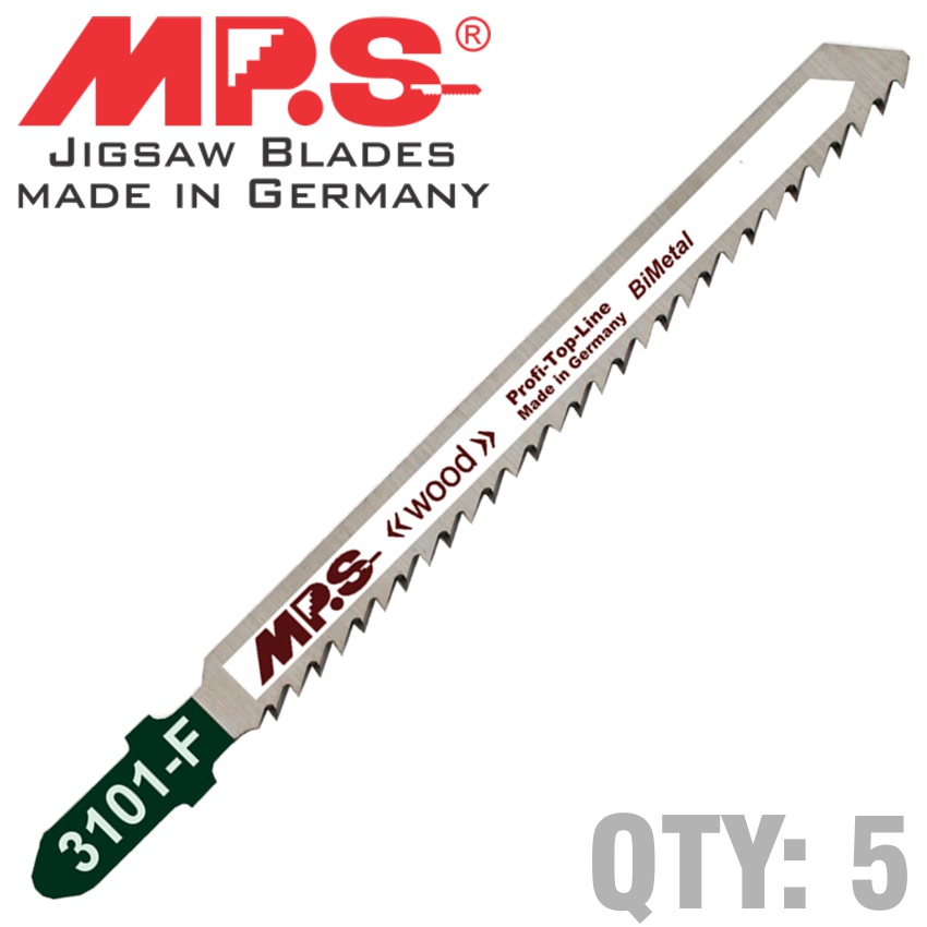 JIGSAW BLADE WOOD T-SHANK 10TPI T101BF JIGSAW BLADE WOOD T-SHANK 10TPI T101BF