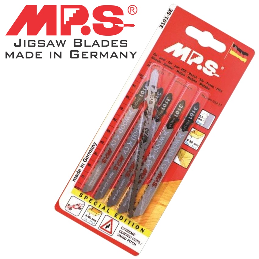 JIGSAW BLADE T-SHANK 10TPI +1x FREE 3182 JIGSAW BLADE T-SHANK 10TPI +1x FREE 3182