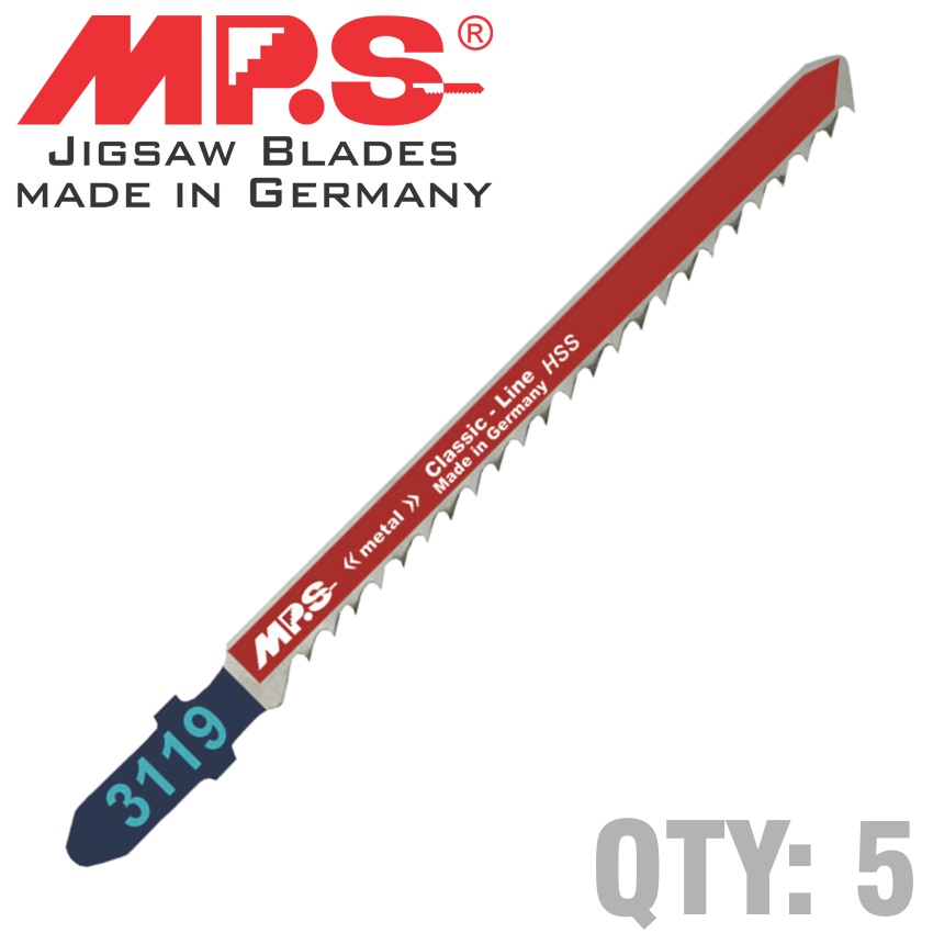 JIGSAW BLADE 100MM 8TPI T-SHANK T227D JIGSAW BLADE 100MM 8TPI T-SHANK T227D