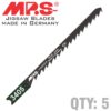 JIGSAW BLADE U-SHANK WOOD 6T SCROL