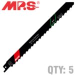 SABRE SAW BLADE 230MM 3 TPI 5/PACK