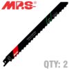 SABRE SAW BLADES 230MM 3 TPI 2/PACK