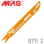 SABRE SAW SOFTWOOD 150MM MULTICUTTER U-SHANK 6&10TPI 2/PK