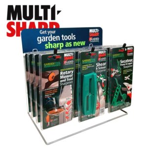 GARDEN SHARPENER DISPLAY - 5 X MS1301 5 X MS1401 5 X MS1601