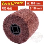 80 GRIT NYLON GRINDING WHEELS 120MMX100MM