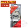 12PC WS TAP & DIE SET - PLASTIC CASE