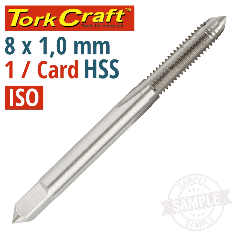 TAP HSS 8MM X 1.0 1 PER CARD TAP HSS 8MM X 1.0 1 PER CARD