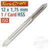 TAP HSS 12X1.75MM ISO 1/CARD