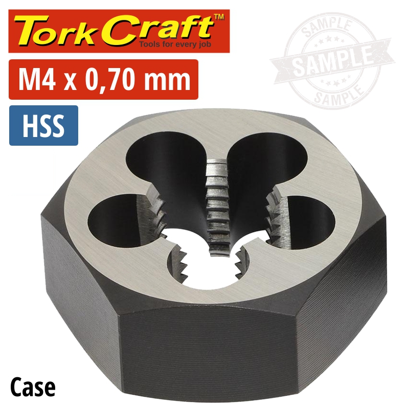 DIE HSS HEX 4X0.70MM 1'1/CASE DIE HSS HEX 4X0.70MM 1'1/CASE