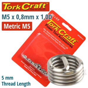 THREAD REPAIR KIT M5 X 0.8 X 1.0D REPL. INSERTS FOR NR5005