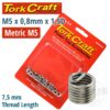 THREAD REPAIR KIT M5 X 0.8 X 1.5D REPL. INSERTS FOR NR5005