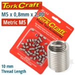 THREAD REPAIR KIT M5 X 0.8 X 2.0D REPL. INSERTS FOR NR5005