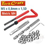 THREAD REPAIR KIT 29PC M5 X 0.8 X 1.5D INTERNAL THREAD CARDED