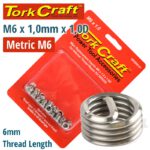 THREAD REPAIR KIT M6 X 1.0 X 1.0D REPL. INSERTS FOR NR5006