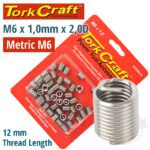 THREAD REPAIR KIT M6 X 1.0 X 2.0D REPL. INSERTS FOR NR5006