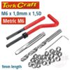 THREAD REPAIR KIT 29PC M6 X 1.0 X 1.5D INTERNAL THREAD CARDED
