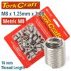 THREAD REPAIR KIT M8 X 1.25 X 2.0D REPL. INSERTS FOR NR5008