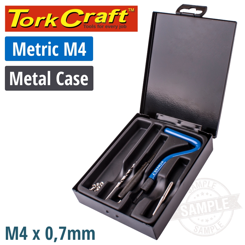 THREAD REPAIR KIT M4 INTERNAL (METAL BOX) THREAD REPAIR KIT M4 INTERNAL (METAL BOX)