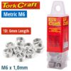 THREAD REPAIR KIT M6 X 1D REPLACEMENT INSERTS 10PCE