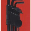 HEX KEY SET 9PC BALL POINT 1.5-10MM CARDED CR-V
