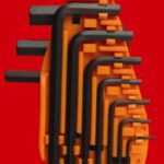 HEX ALLEN KEY SET 10PC 1.5-10MM CARDED CR-V