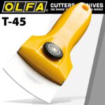 OLFA SCRAPER ARC BLADE 45MM MULTI EDGE REPLACABLE BLADE
