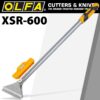 OLFA HEAVY DUTY SCRAPER 600MM WITH 0.8MM BLADE AND SAFETY BLADE COVER