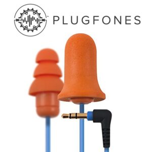 EAR PLUG CORDED PLUGFONE CONTRACTOR ORANGE