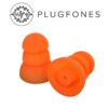 REPLACEMENT SILICONE EAR BUD CONTRACTOR ORANGE