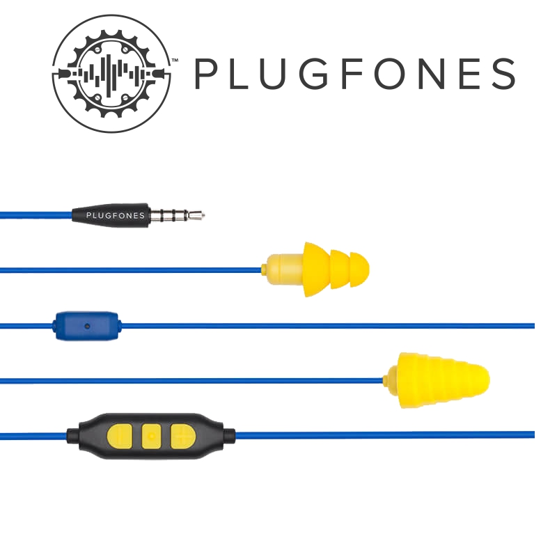 GUARDIAN PLUS SERIES BLUE/YELLOW WIRED EARPHONES WITH MIC & VOL CONT GUARDIAN PLUS SERIES BLUE/YELLOW WIRED EARPHONES WITH MIC & VOL CONT