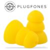 REPLACEMENT SILICONE EAR BUD YELLOW 10 PACK (5 PAIRS)
