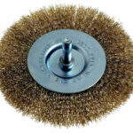 WIRE WHEEL BRUSH 75MM DBL.THIC