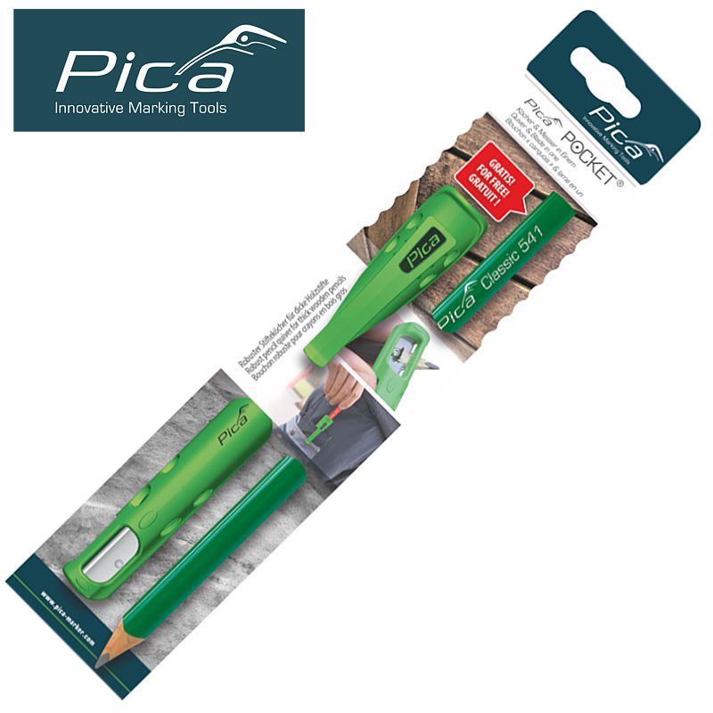 PICA POCKET WITH 1 STONEMASON PENCIL 24M PICA POCKET WITH 1 STONEMASON PENCIL 24M