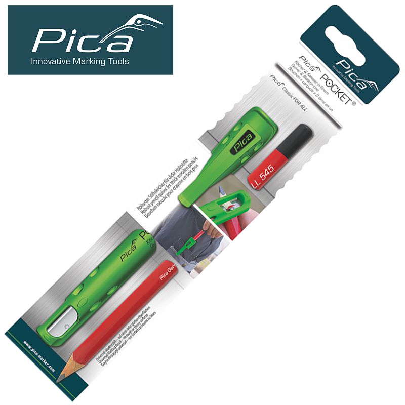 PICA POCKET C/W 1 FOR ALL GRAPHITE 2B MARKING PENCIL IN BLISTER PICA POCKET C/W 1 FOR ALL GRAPHITE 2B MARKING PENCIL IN BLISTER