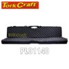 PLASTIC CASE 1230X260X115MM OD WITH FOAM BLACK SINGLE AIR RIFLE