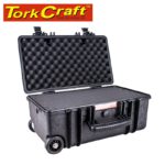 HARD CASE 570X360X265MM OD WITH FOAM BLACK WATER & DUST PROOF 512722