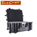 HARD CASE 630X485X310MM OD WITH FOAM BLACK WATER & DUST PROOF 544025