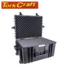 HARD CASE 670X510X375MM OD WITH FOAM BLACK WATER & DUST PROOF 584433