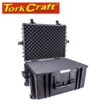 HARD CASE 670X510X375MM OD WITH FOAM BLACK WATER & DUST PROOF 584433