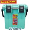 COOLER BOX HEAT INSUL. 20L 331 X 196 X 367MM ID GREEN