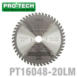 SAW BLADE TCT 160X2.2X20X48T WOOD PROF. PRO-TECH FES. TS55 PW1