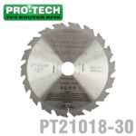 SAW BLADE TCT 210X2.4X30X18T WOOD PROF. PRO-TECH FES. TS75
