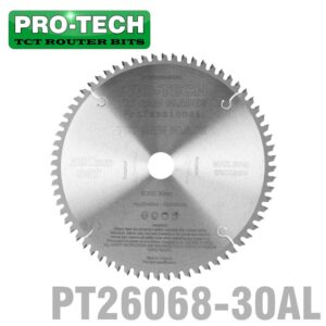 SAW BLADE TCT 260X2.4X30X68T ALUMINIUM PROF. PRO-TECH FES. KAPEX