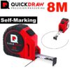 QUICKDRAW 8M TAPE MEASURE SELF MARKING