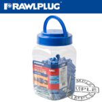 UNIVERSAL NYLON PLUG X10MMX50MM WITH SCREWS X200 PER JAR