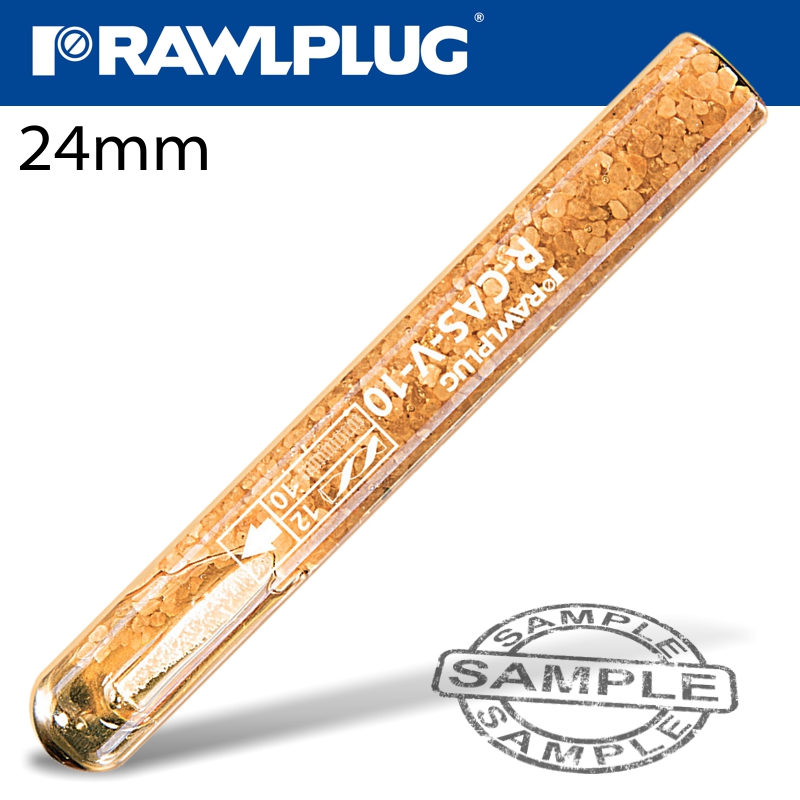 R-CAS-V VINYLESTER SPIN-IN CAPSULES FOR THREADED RODS 24MM R-CAS-V VINYLESTER SPIN-IN CAPSULES FOR THREADED RODS 24MM