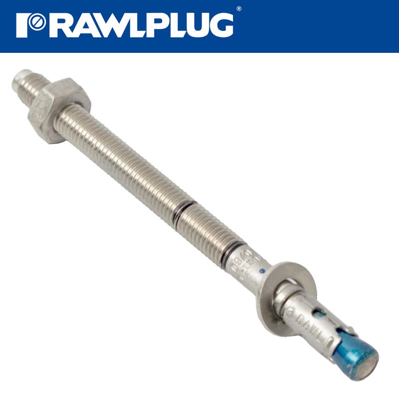 STAINLESS STEEL THROUGHBOLT M10X140MM X50-BOX STAINLESS STEEL THROUGHBOLT M10X140MM X50-BOX