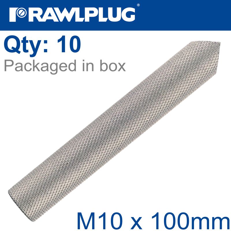 INTERNALY THREADED SOCKETS M10X100 ZINC PLATED INTERNALY THREADED SOCKETS M10X100 ZINC PLATED