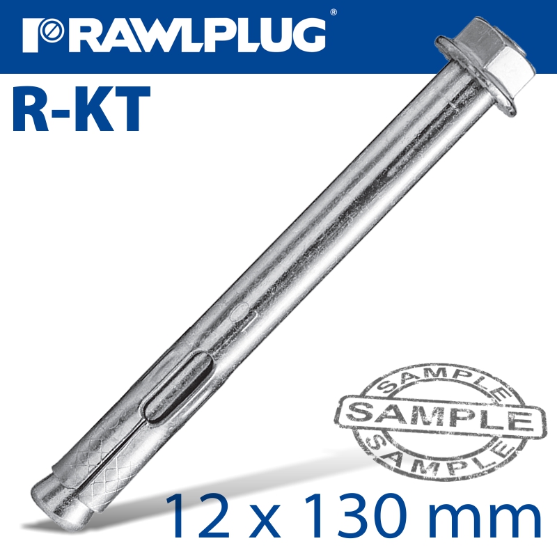 R-KT SLEEVE ANCHOR 12X130MM X25 PER BOX R-KT SLEEVE ANCHOR 12X130MM X25 PER BOX